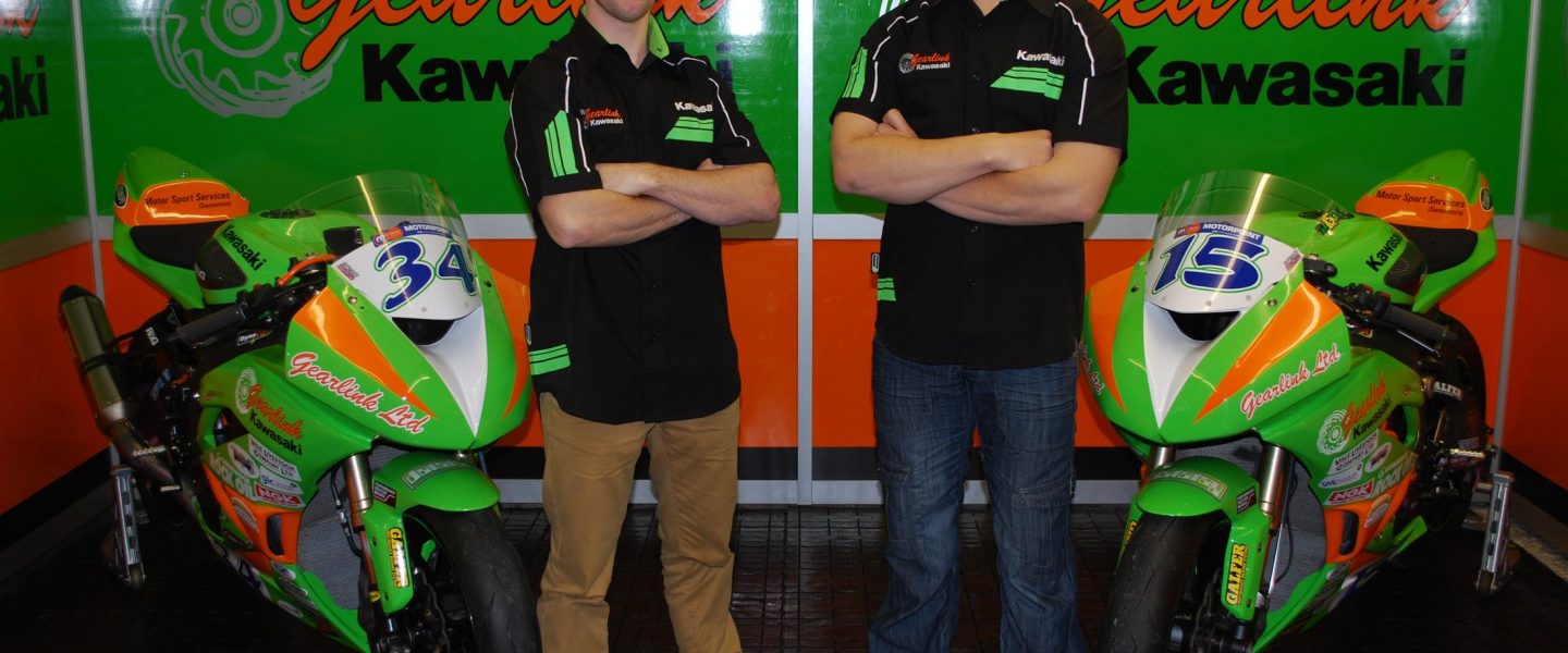 Chequered Flag For Gearlink Kawasaki