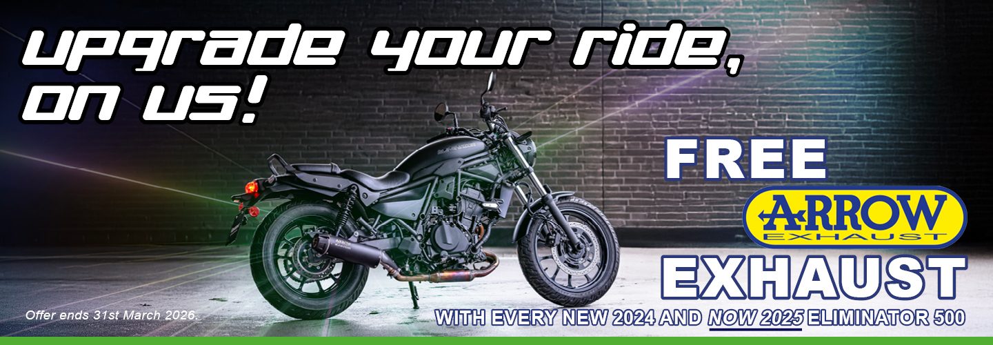 Cruise away with a free Arrow exhaust!
